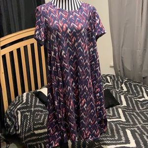 LulaRoe swing dress, Sz M